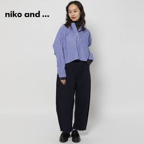 niko and...衬衫女2024年春夏新款时尚气质休闲学院风上衣970691-图1