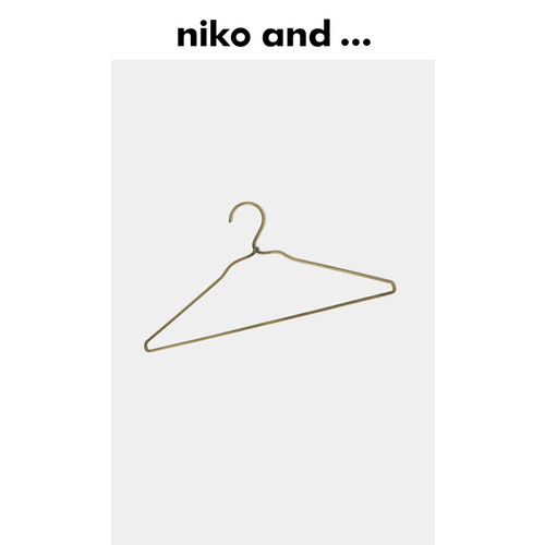 niko and ...衣挂日系家用金属单个衣架子晾衣架衣撑子749927 - 图1