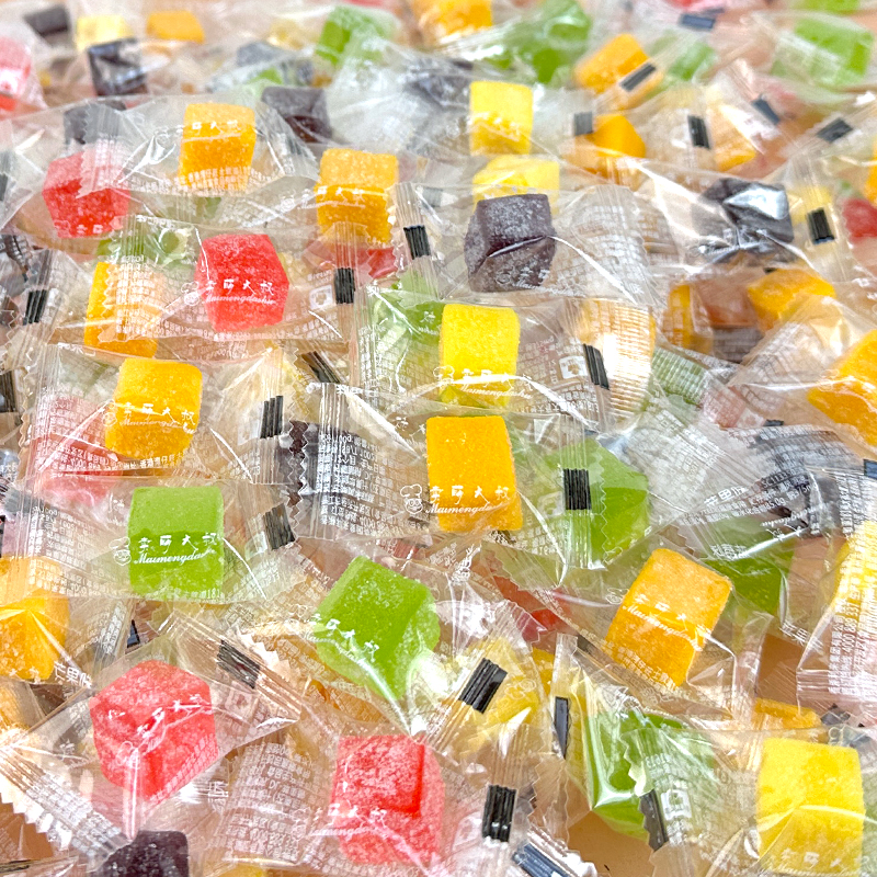 卖萌大叔芒果软糖小方块500g风味网红休闲小零食小吃果汁糖果散装,淘宝优惠券,粉丝福利购,淘宝优惠卷