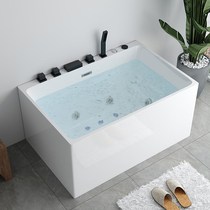Cherry Blossom Official Acrylic Household Small Household Type Surf Massage Deepened Bathtub Seamless to Mobile Mini Small