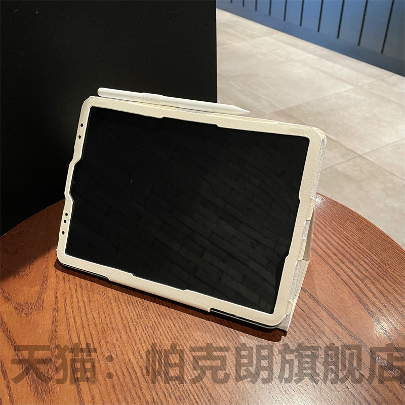 涂鸦小怪兽适用于ipad10代10.9保护套9.7寸10.2/Pro11寸A2602苹果air543皮套笔槽A1822迷你6全包789代防摔壳 - 图1