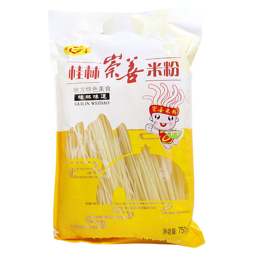 广西特产崇善桂林米粉干粉750g*2袋装手工螺蛳粉拌粉 粗米线炒粉 - 图3