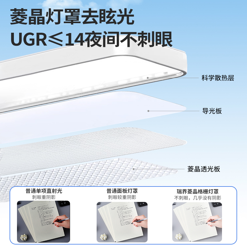 折叠台灯学生宿舍护眼学习专用超长续航高中生充电式床头阅读夜灯