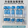 Wardrobe Home Bedroom Simple Assembly Cloth Wardrobe Bold and Thickened Steel Pipe Strong and Durable Rental Storage Cabinet