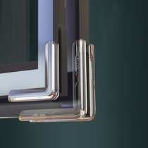 Broken Bridge Aluminum Windows Anticollision Corner Guard Angle Protection Kowtow Silicone children Window corner Anti-touch head protective sleeve tempered glass