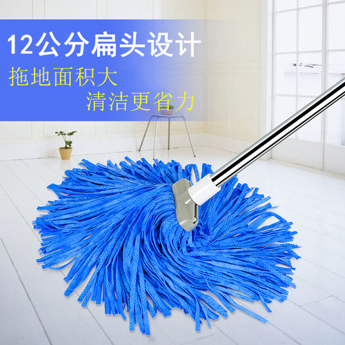 欧莱格3D鹿皮巾拖把家用鸡皮拖布一遍净无水痕墩布 - 图3