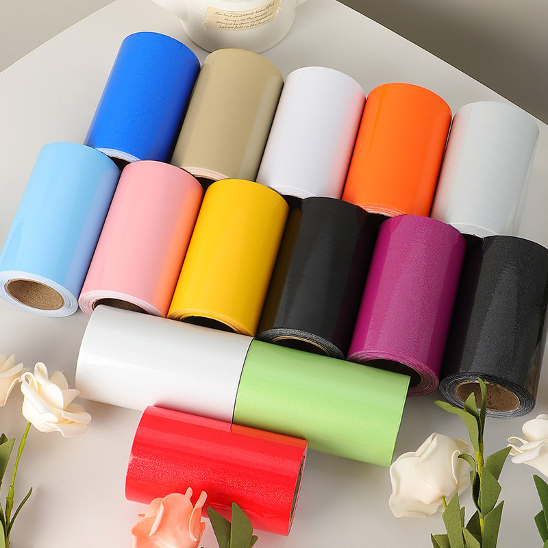 玻璃门防撞警示贴天蓝踢脚线白色广告不干胶贴纸自粘即时贴腰线贴,淘宝优惠券,粉丝福利购,淘宝优惠卷