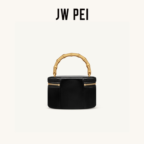 JW PEI手提包Natalie金属吊坠小盒子方包手拎单肩精致小香风2T310 - 图1