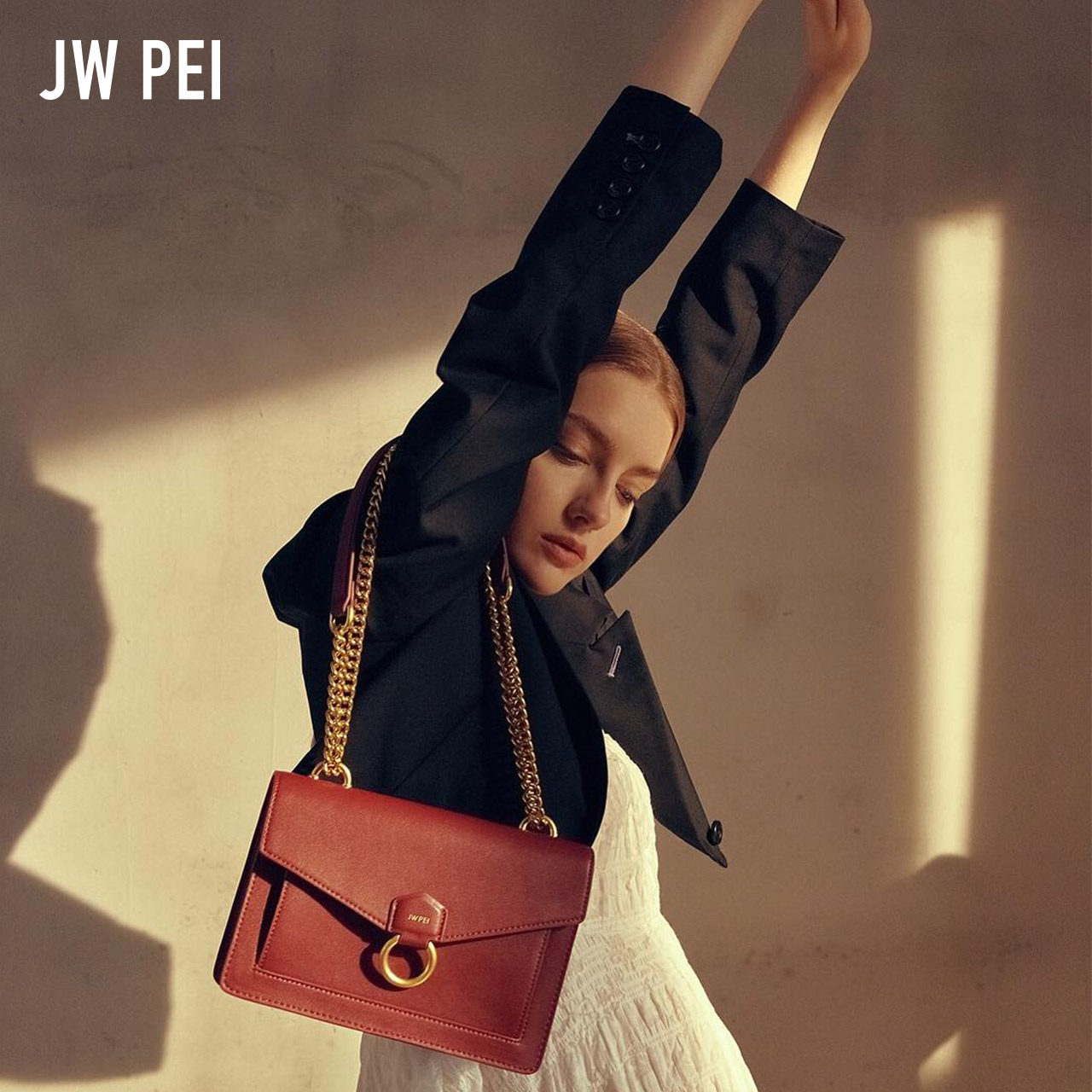 jw pei单肩女腋下20125链条包 JW PEI女士包袋