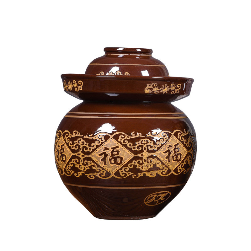 大泡菜坛子c特大号四川土陶罐陶瓷家用酸菜缸子腌制淹咸菜50斤老,淘宝优惠券,粉丝福利购,淘宝优惠卷