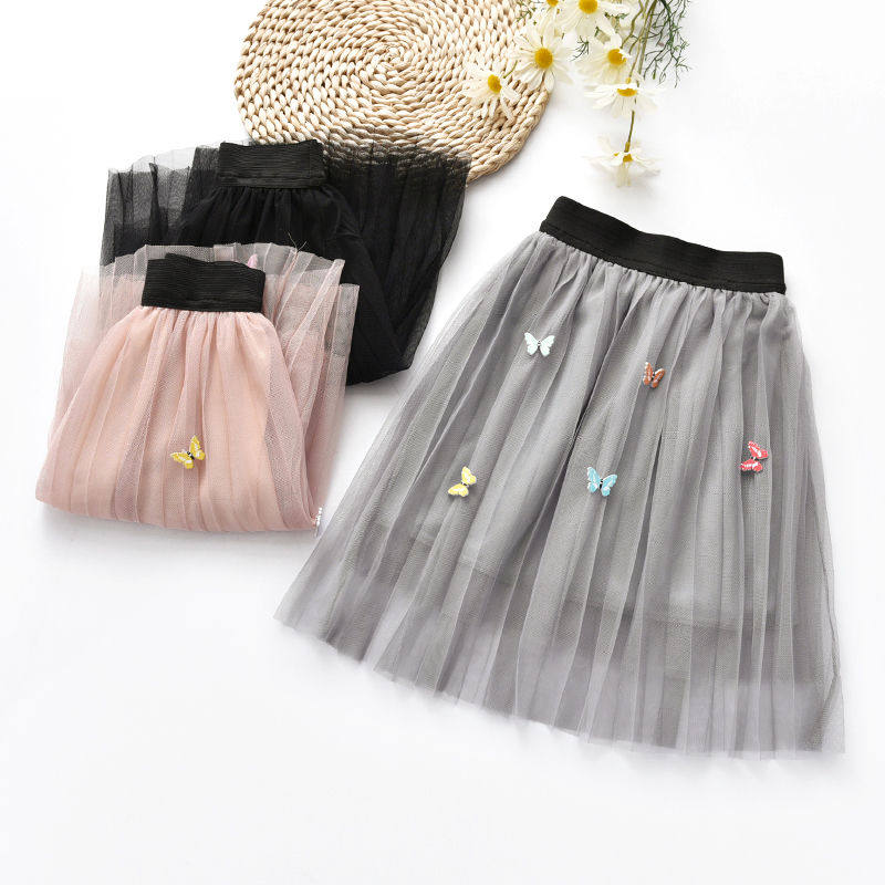 秋冬季中大儿童舞蹈长裙公主半身裙 卓优卡半身裙