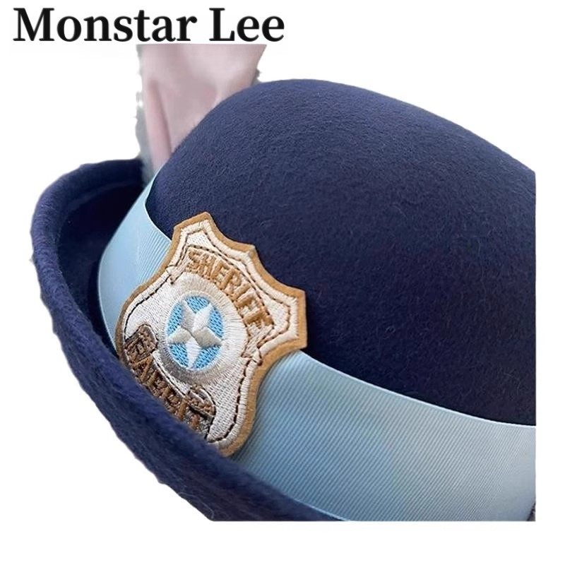 疯狂动物城2周边朱迪兔子警官cos儿童帽子女孩可爱圆顶礼帽贝雷帽,淘宝优惠券,粉丝福利购,淘宝优惠卷
