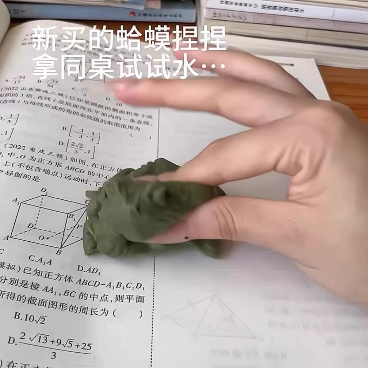 抖音同款解压整蛊玩具癞蛤蟆捏捏乐自制手绘泄愤玩具仿真青蛙送人 - 图1