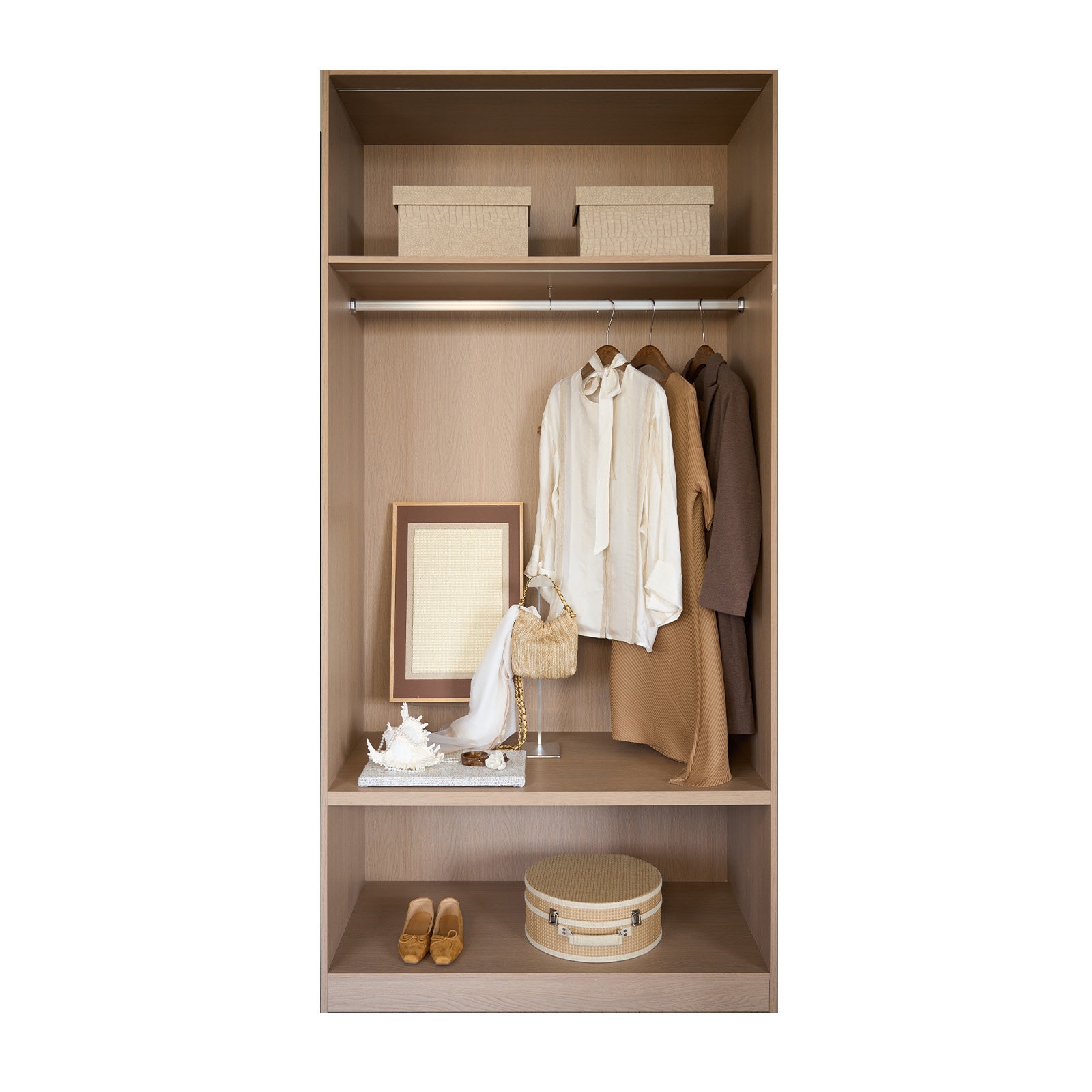 MOON慕空间样板房女士衣帽间衣柜新中式衣服摆件全屋定制展厅饰品,淘宝优惠券,粉丝福利购,淘宝优惠卷