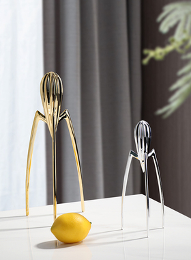 简约现代风抽象金属章鱼客厅桌面