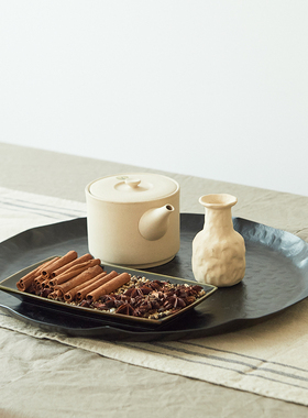 铝简约现代客厅托盘摆件