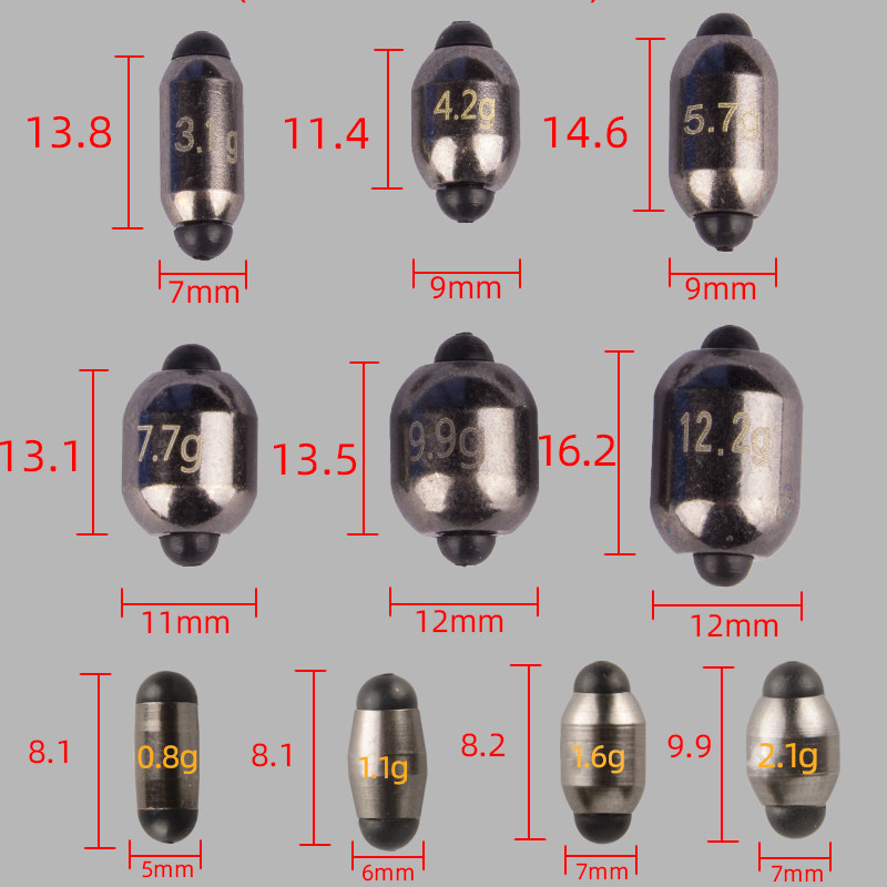 千渔筏桥筏重铅中通钨铅坠钢品质开口无影铅通心铅大号重铅卡拉棒,淘宝优惠券,粉丝福利购,淘宝优惠卷