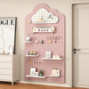 Solid wood hole board storage rack