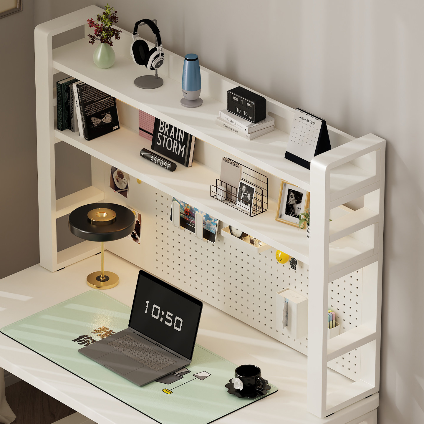 True load-bearing hidden mortise bookshelf