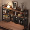 The desk hole board bookshelf has strong load-bearing capacity