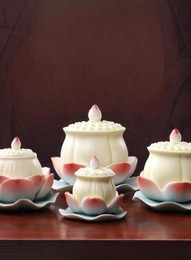 家用香炉佛具套组供奉佛前摆件佛具用品大全佛家道家仙家佛像供具