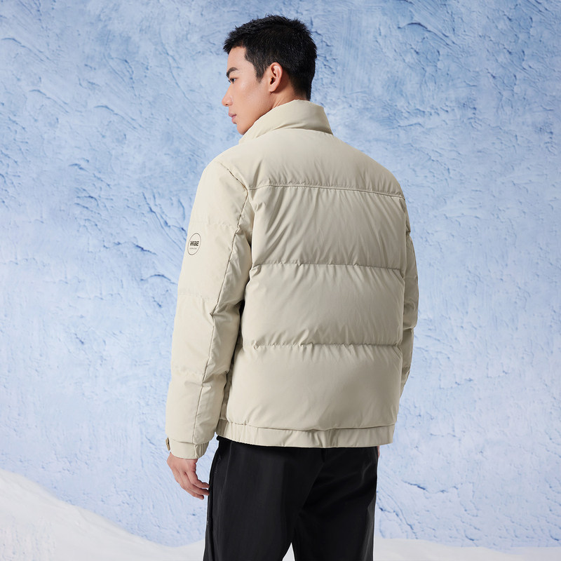 HLA/海澜之家立领保暖羽绒服男鸭绒抗静电蓄热外套男,淘宝优惠券,粉丝福利购,淘宝优惠卷