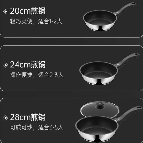 德国WMF福腾宝Devil迪梵平底锅煎锅家用不粘锅煎盘牛排锅辅食锅