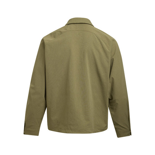 安德玛官方奥莱UA 男子梭织透气跑步健身训练双拉链运动宽松外套 - 图0