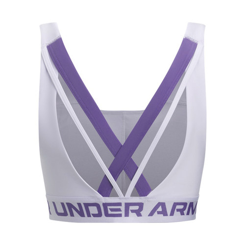 安德玛官方UA 女子文胸透气舒适防震跑步健身训练运动内衣-中强度 - 图2