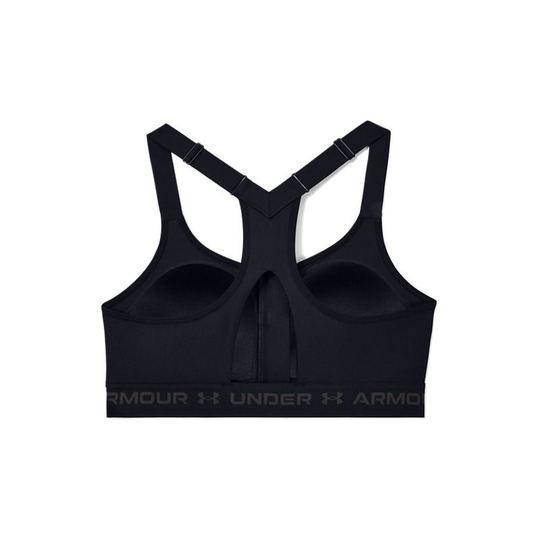 安德玛官方奥莱UA 文胸女款拉链透气跑步健身训练运动内衣-高强度