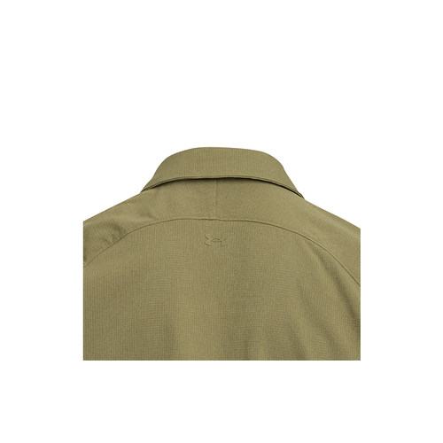 安德玛官方奥莱UA 男子梭织透气跑步健身训练双拉链运动宽松外套 - 图2