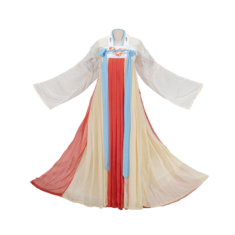 【赤丹】原创夏季仙气古风一片式汉服 楚宫词汉服