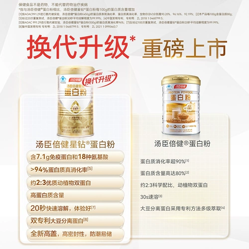 Протеиновый порошок Tomson By-Health Star Diamond для пожилых людей для повышения иммунитета Питание для мужчин и женщин для взрослых Официальный флагманский магазин, подлинная продукция