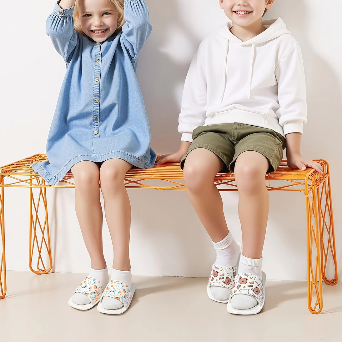 亲子便携折叠拖鞋儿童男女旅游神器防滑游泳沙滩鞋人字拖洗澡凉鞋,淘宝优惠券,粉丝福利购,淘宝优惠卷