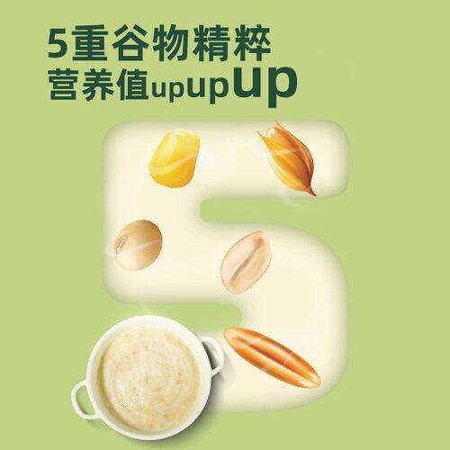 金味营养麦片原味600/420g袋装即食营养燕麦冲饮早餐速食懒人代餐 - 图0
