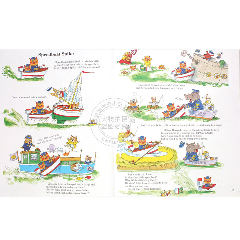 斯凯瑞:很棒的故事集 英文原版 Richard Scarry's Funniest Storybook Ever! 绘本 儿童故事读物