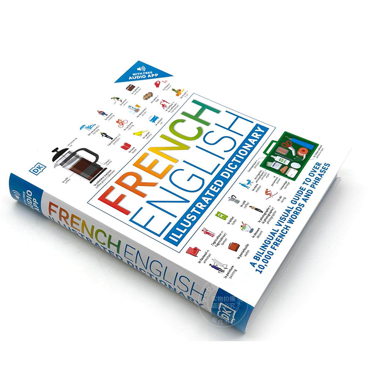 现货 法英图解词典 DK出版社 英文原版 French English Illustrated Dictionary