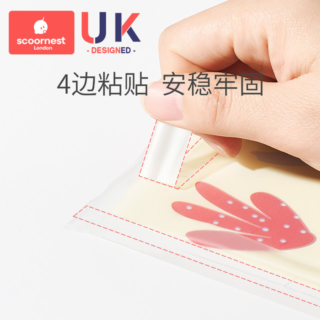 Disposable portable baby placemats for going out to children