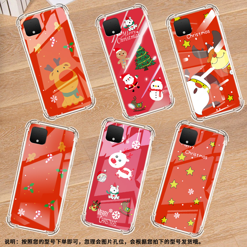 适用谷歌Pixel2手机壳Pixel2XL圣诞快乐谷歌Pixel3时尚Pixel3XL圣诞快乐谷歌Pixel3A气囊壳防摔保护套 - 图3