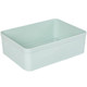 Plastic plastic without cover rectangular thickened