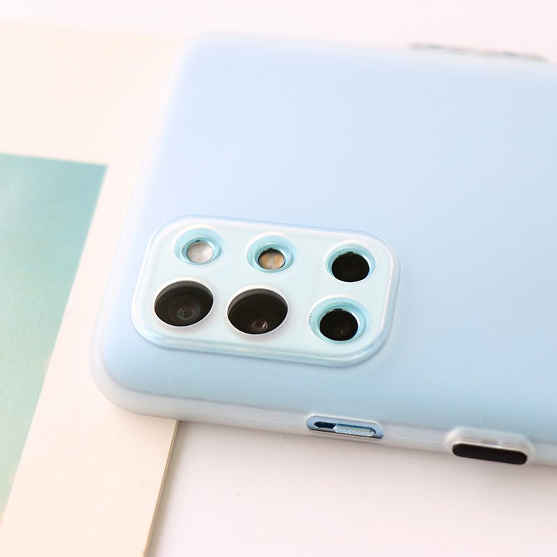 米粉社区适用于一加9Pro手机超薄撞色保护壳OnePlus9R全包边创意9防摔多彩微磨砂肤感软套-图1