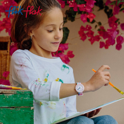 Flik Flak飞菲Swatch集团瑞士儿童手表可爱女孩小学生表新年礼物 - 图1