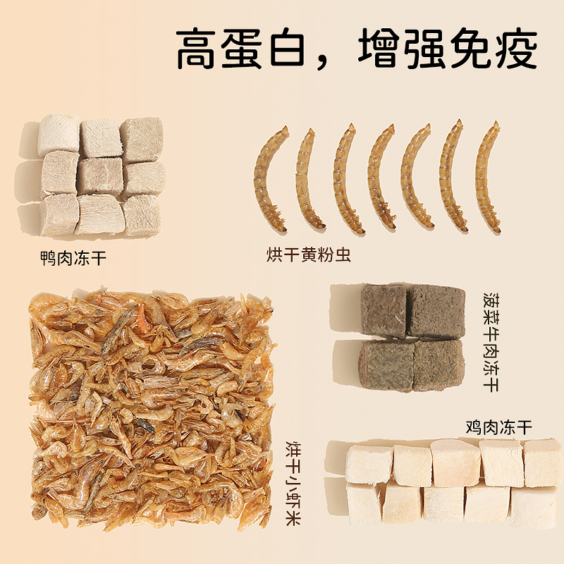 它适仓鼠粮食金丝熊鼠粮专用营养食物主粮冻干侏儒饲料小零食用品-图3