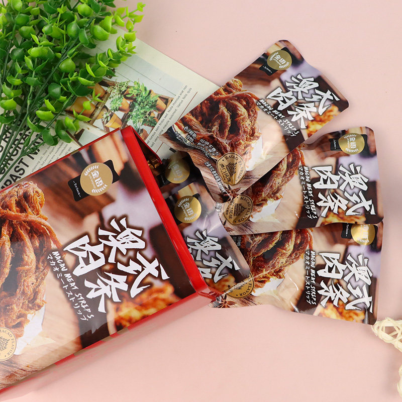 金语澳式肉脯肉条115g礼盒装小吃熟食即食夜宵网红女生解馋小零食,淘宝优惠券,粉丝福利购,淘宝优惠卷