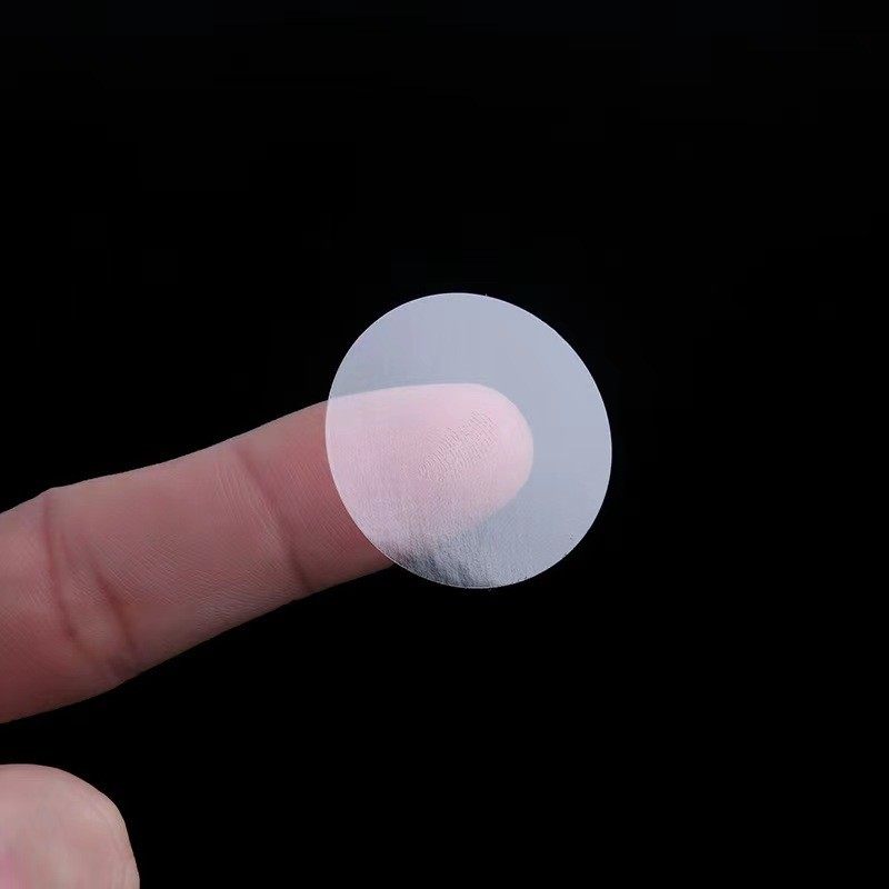 圆形透明封口贴PET不干胶标签贴彩盒包装盒专用封口标PET标签贴纸圆点贴封箱贴透明不干胶标签贴纸可定制印刷,淘宝优惠券,粉丝福利购,淘宝优惠卷