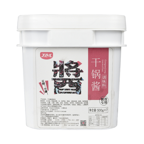 丁点儿炒菜调料7斤餐饮装商用老坛酸菜香辣烤鱼干锅辣卤肉调味料