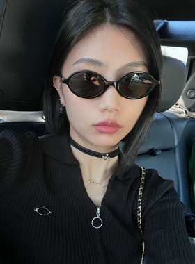 miu书呆子明星张元英同款太阳镜复古男女进口板材素颜拍照走秀款
