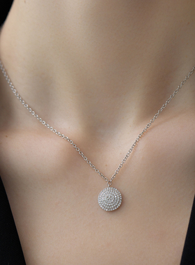 MYBEBOA/美缤宝超闪锆石锁骨项链