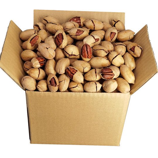 Орехи пекан со вкусом молока 2Jin Jin за 0,5 кг, оптовая цена за целую коробку.