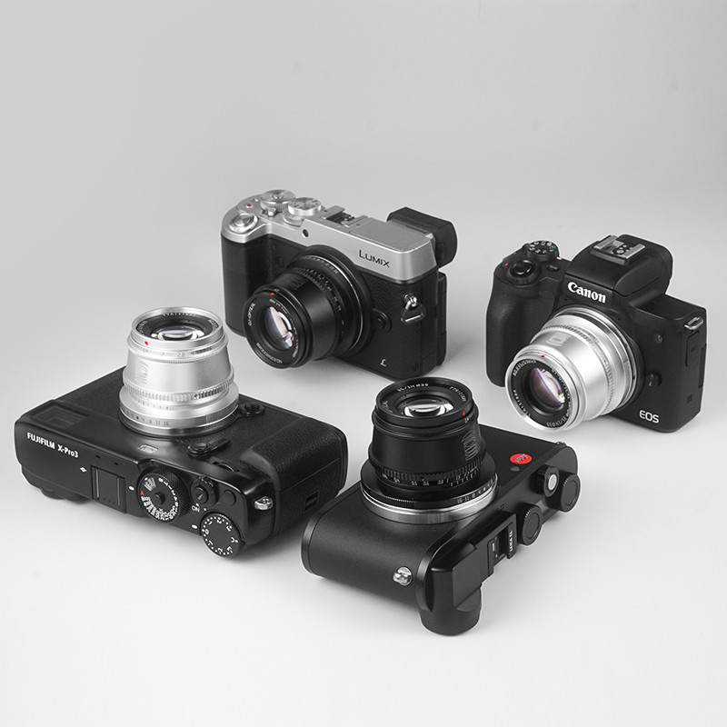 铭匠光学索尼富士松下佳能微单镜头 耐影单反镜头